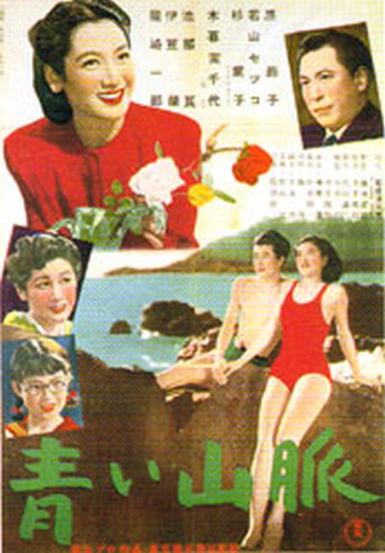 Aoi sanmyaku movie poster