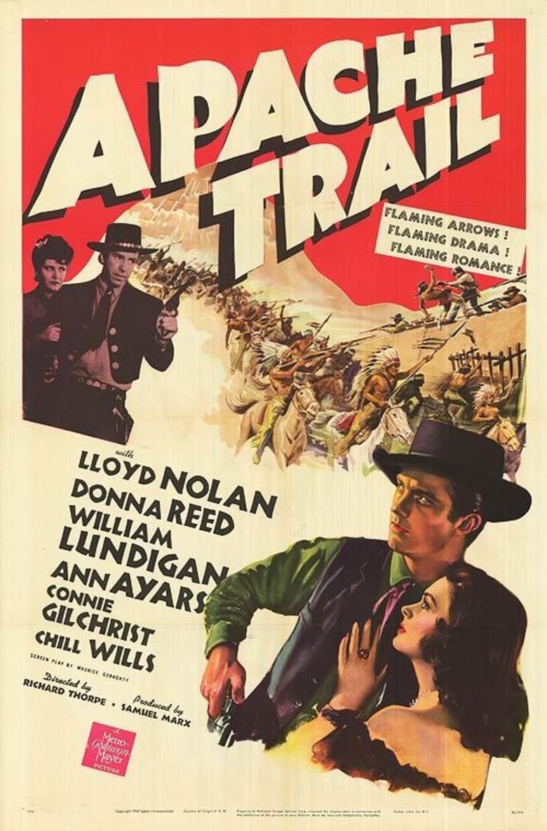 Apache Trail (film) movie poster