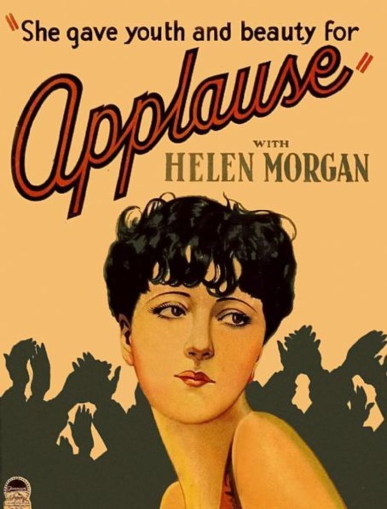 Applause (1929 film) movie poster