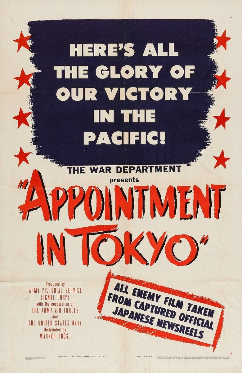 Appointment in Tokyo movie poster