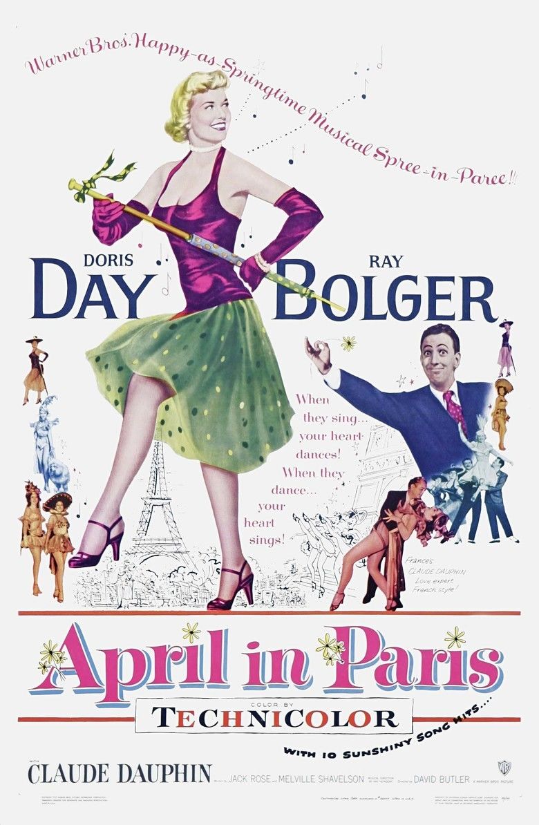 April in Paris (film) movie poster