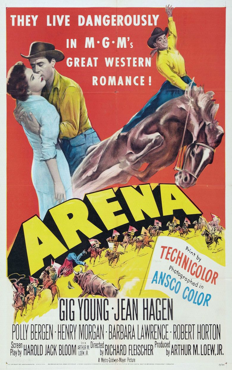 Arena (1953 film) movie poster