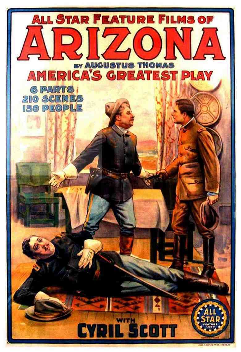 Arizona (1913 film) movie poster