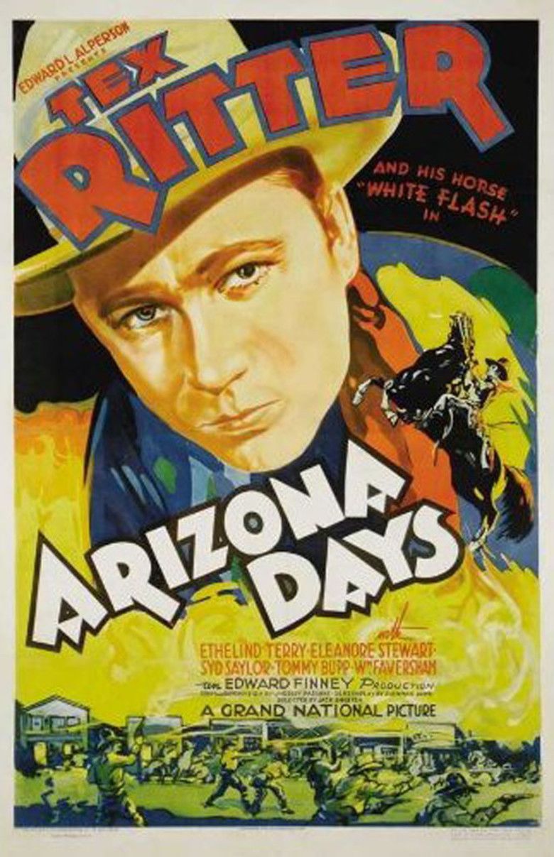 Arizona Days (1937 film) movie poster