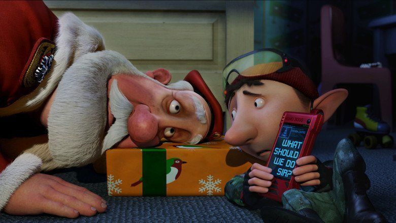 Arthur Christmas movie scenes