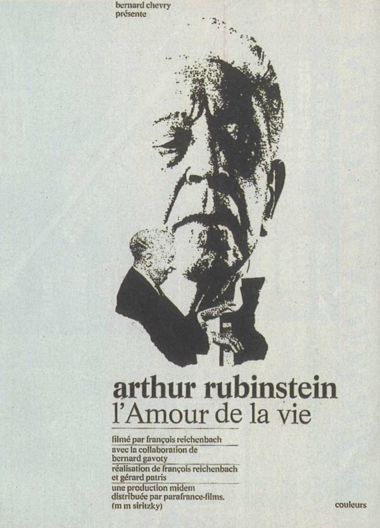Arthur Rubinstein The Love of Life movie poster