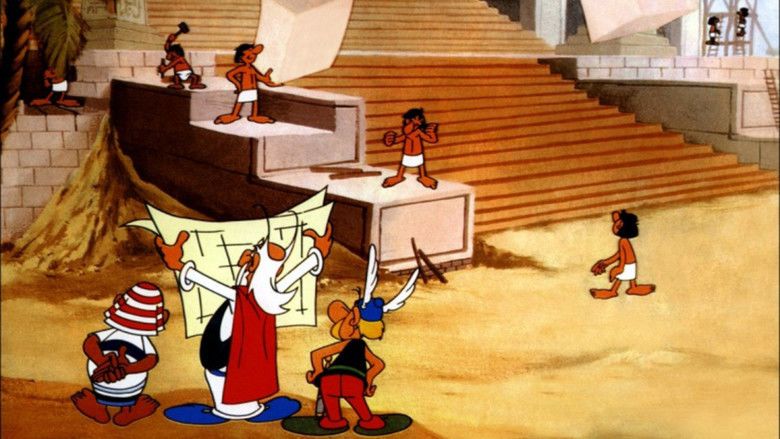 Asterix and Cleopatra (film) movie scenes