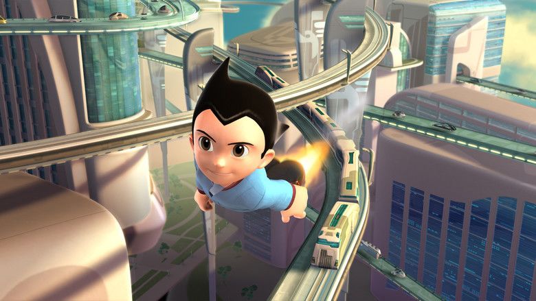 Astro Boy (film) movie scenes