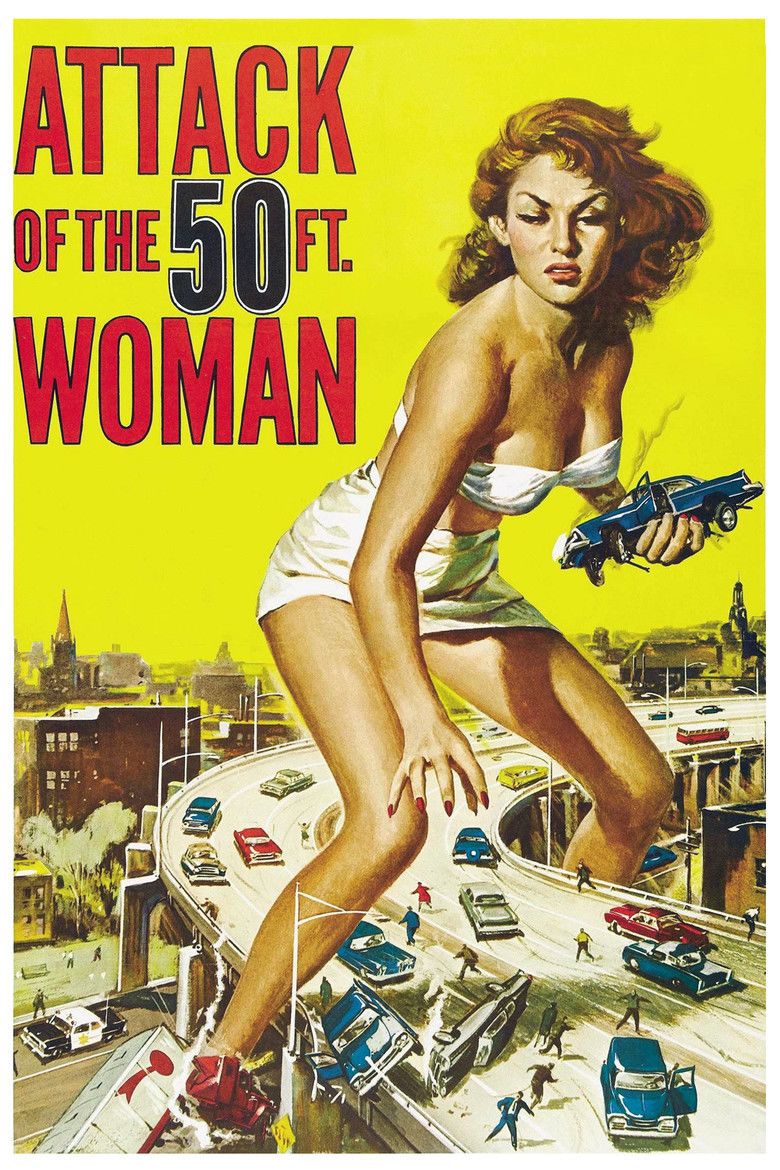 Attack of the 50 Foot Woman movie poster