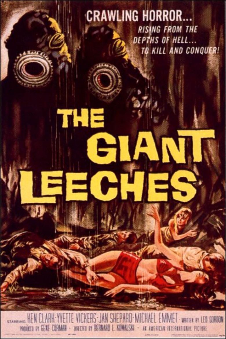 Attack of the Giant Leeches movie poster