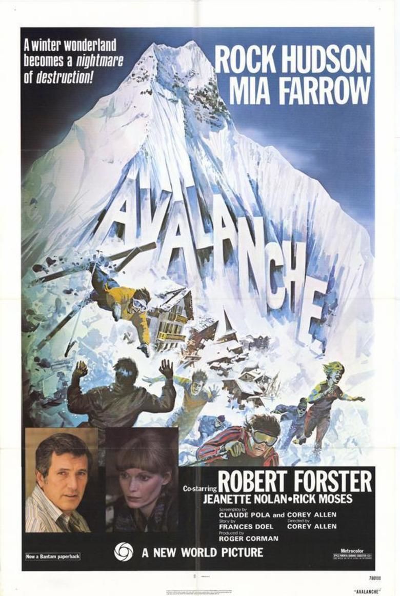 Avalanche (1978 film) movie poster