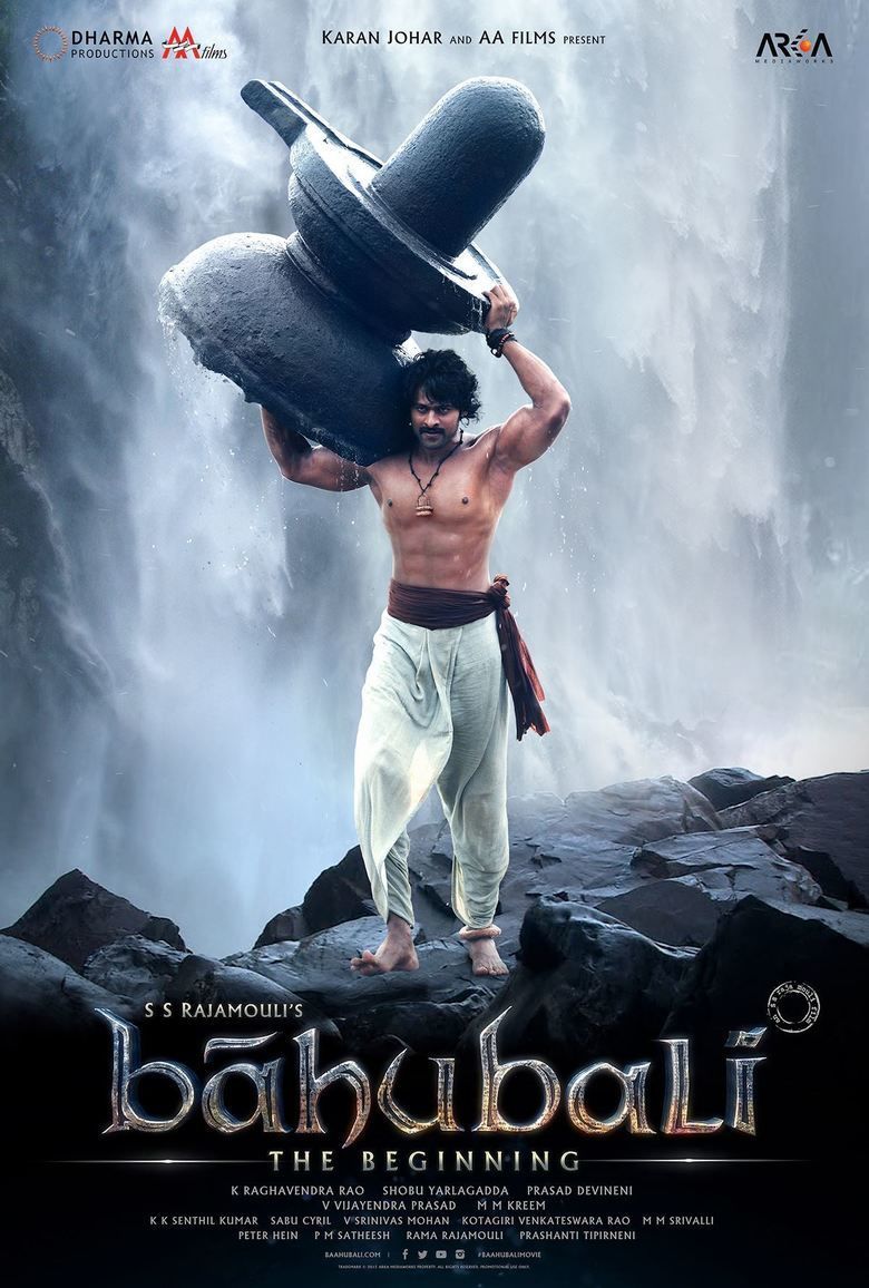 Baahubali: The Beginning movie poster