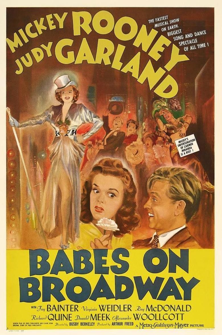 Babes on Broadway movie poster