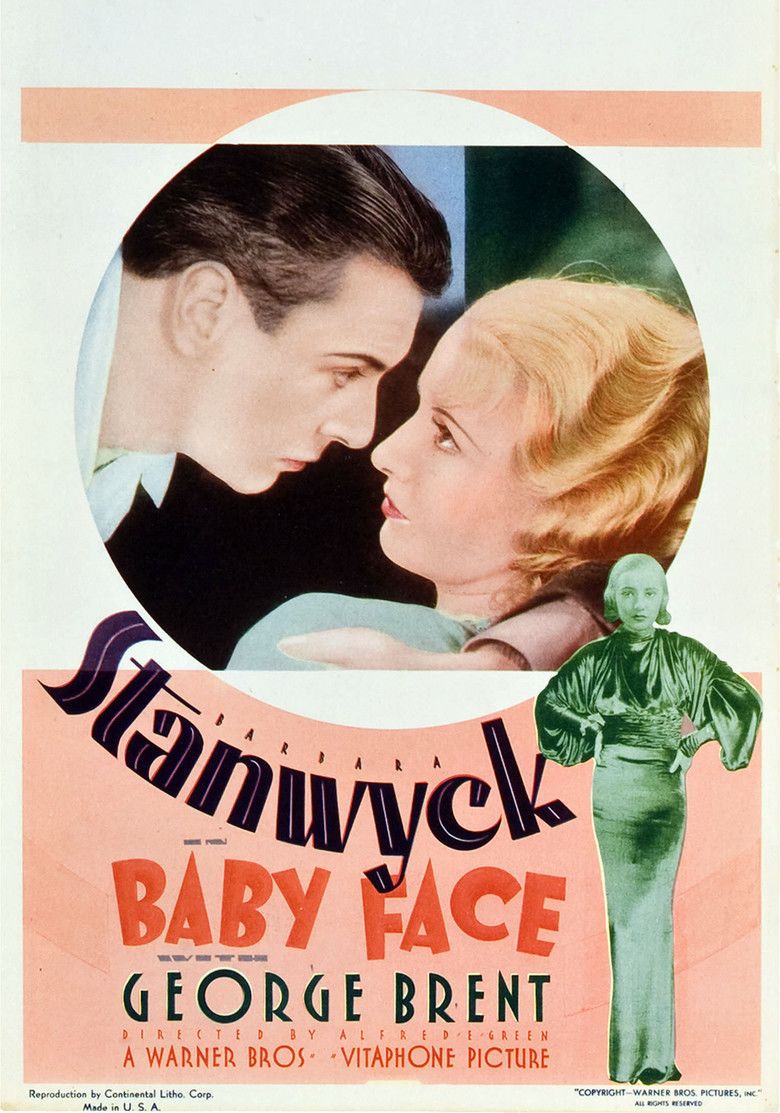 Baby Face (film) movie poster
