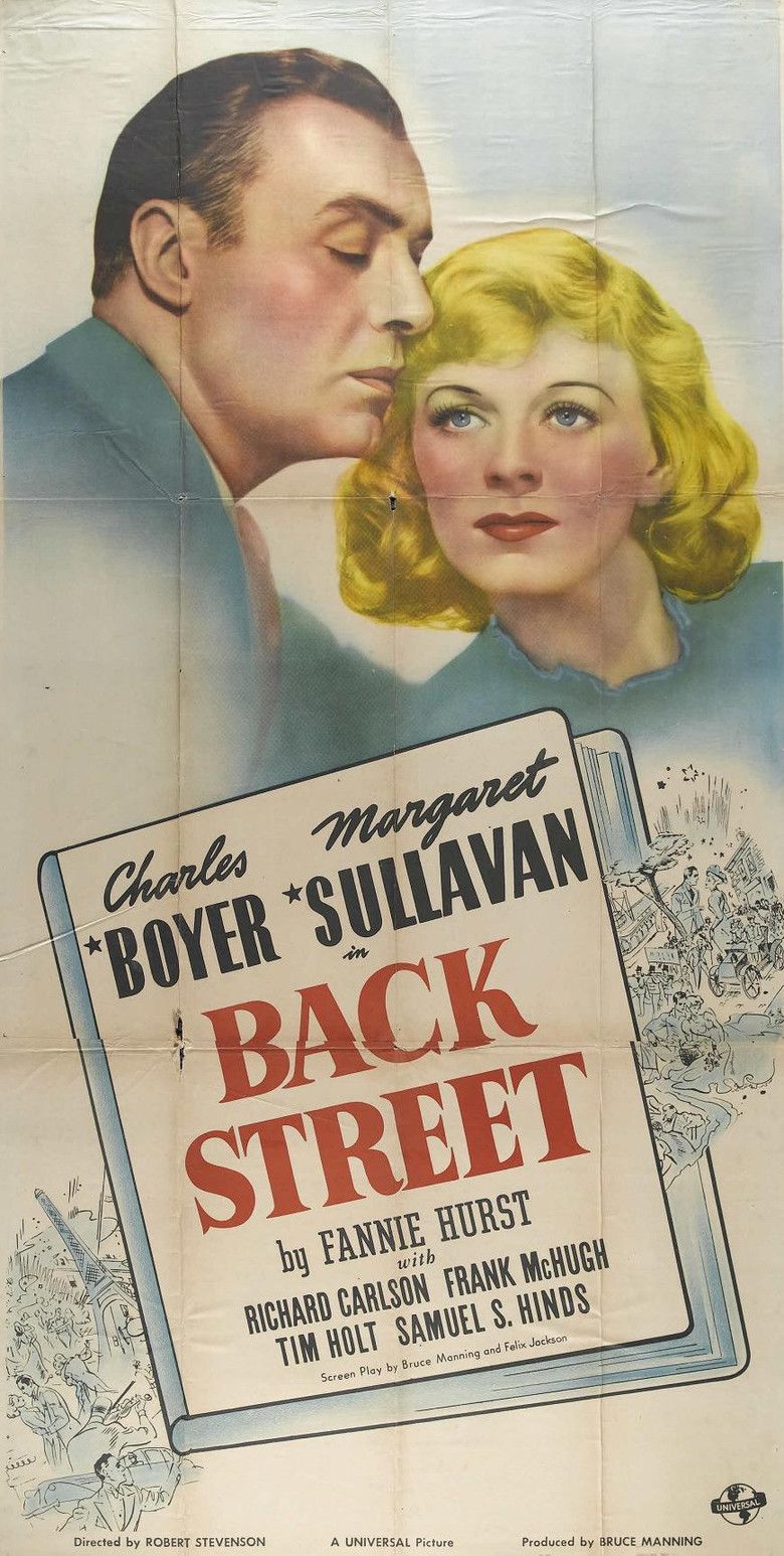 Back Street (1941 film) movie poster