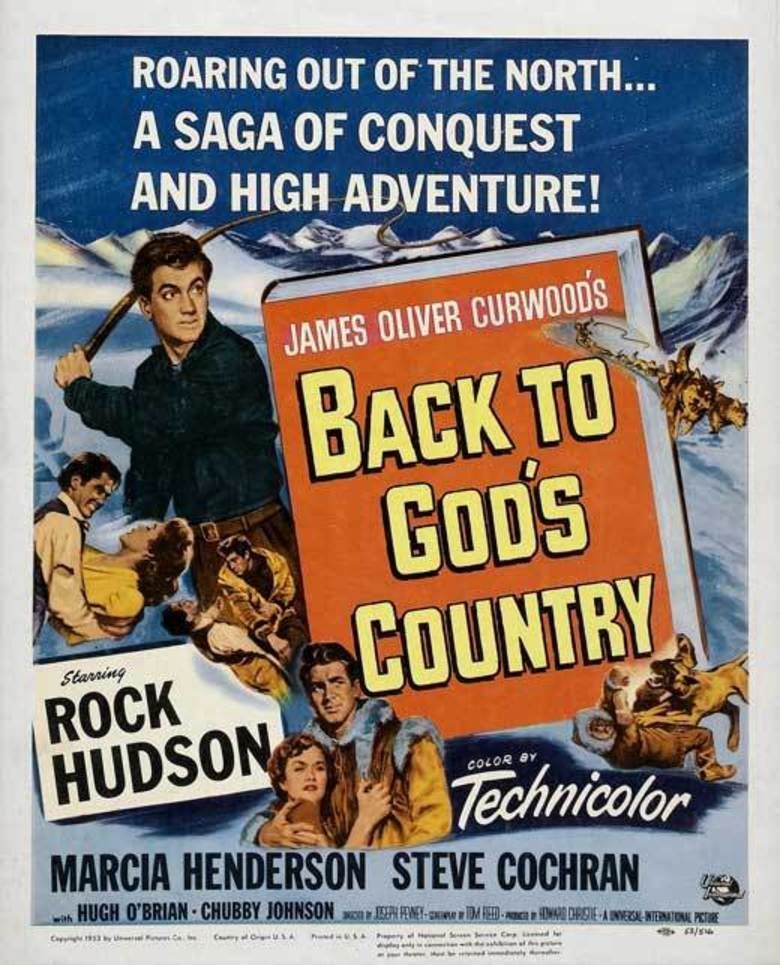 Back to Gods Country (1953 film) movie poster