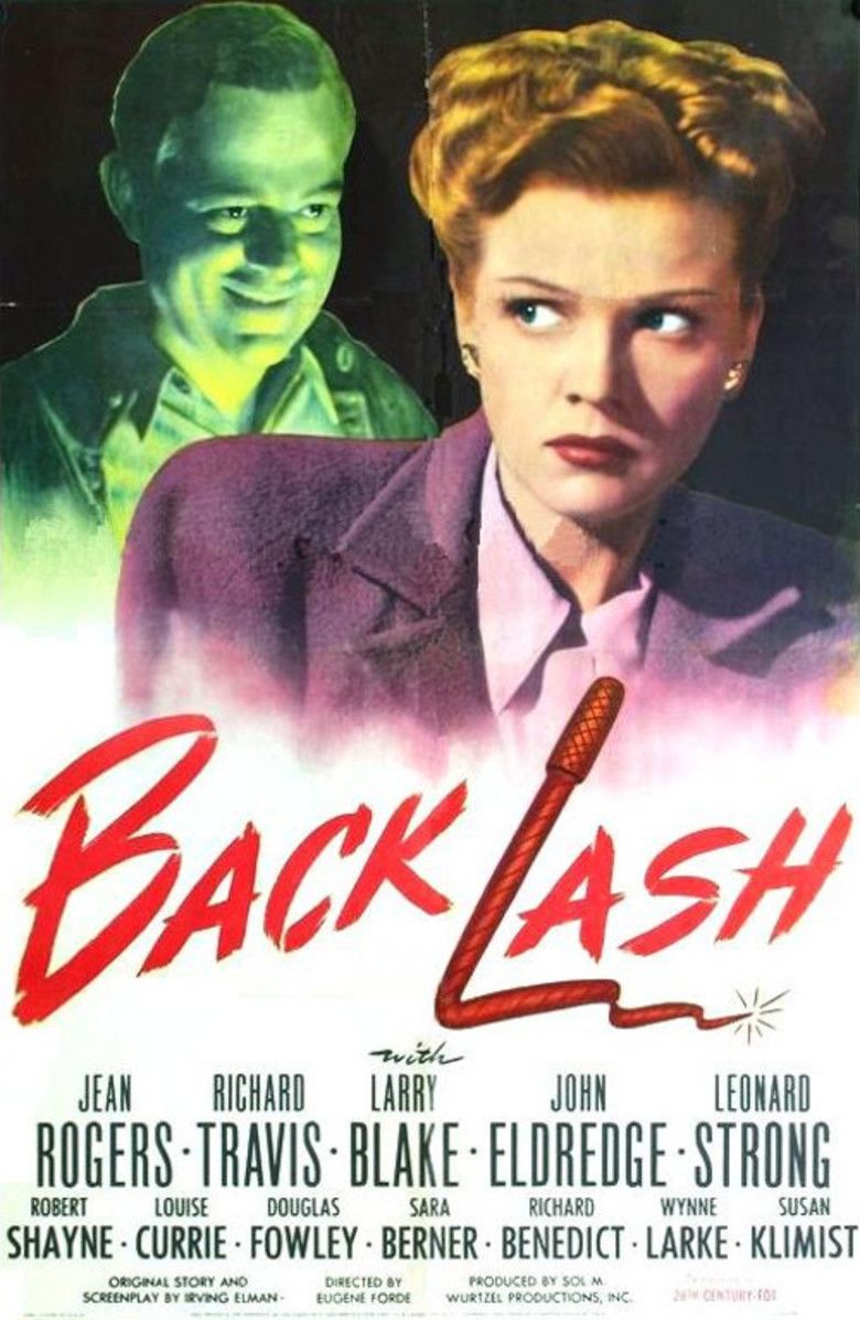 Backlash (1947 film) movie poster