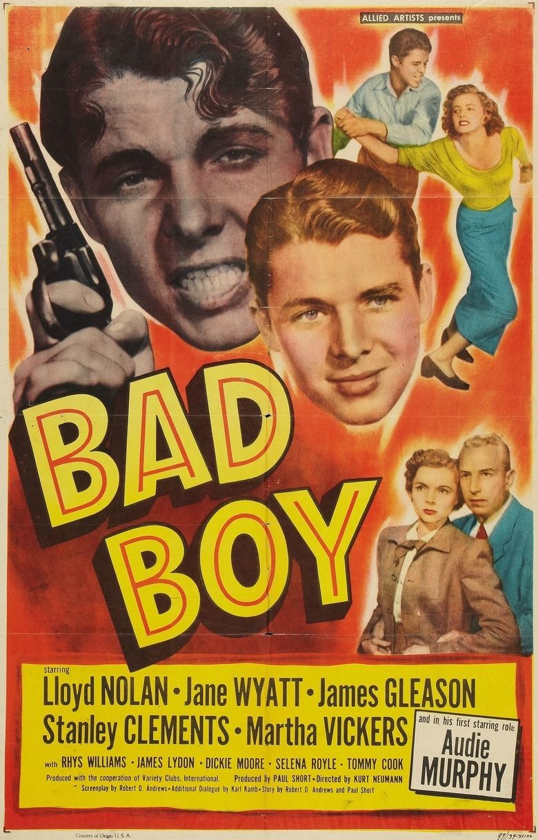 Bad Boy (1949 film) movie poster