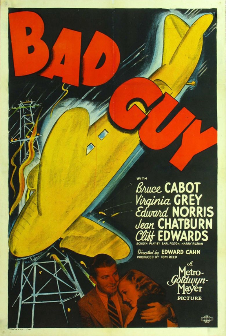 Bad Guy (1937 film) movie poster
