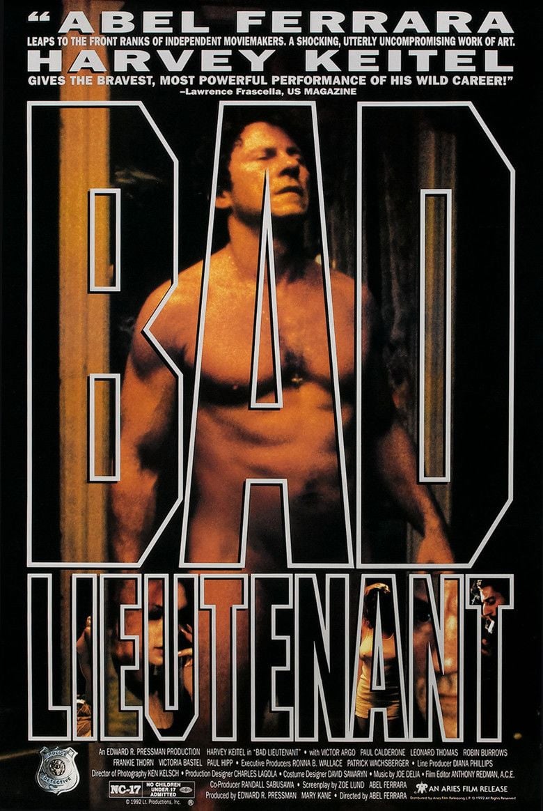 Bad Lieutenant movie poster