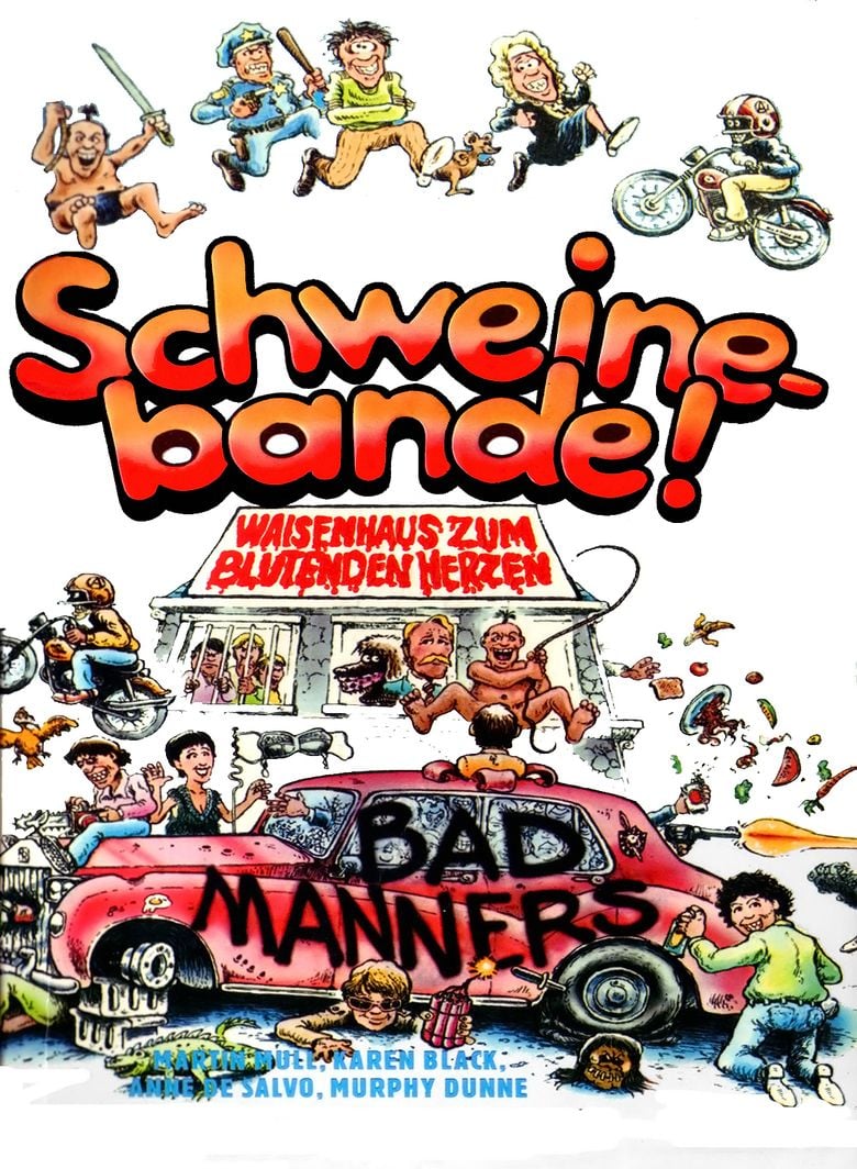 Bad Manners (film) movie poster