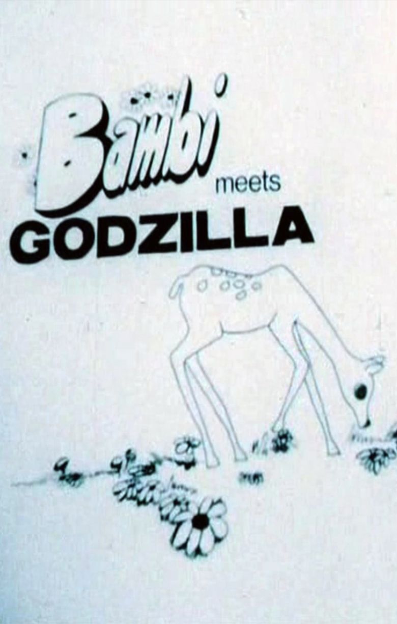 Bambi Meets Godzilla movie poster