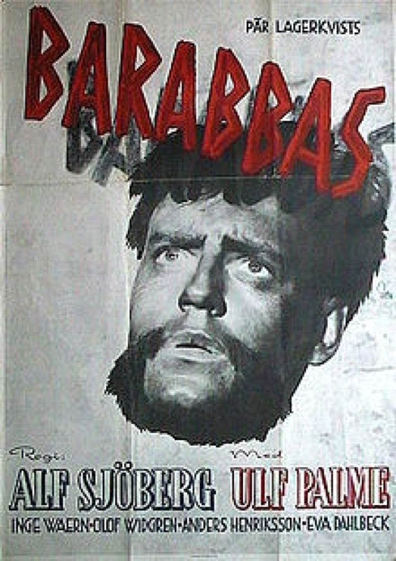Barabbas (1953 film) movie poster