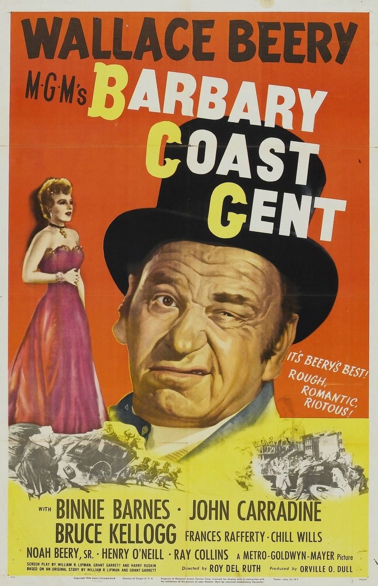 Barbary Coast Gent movie poster