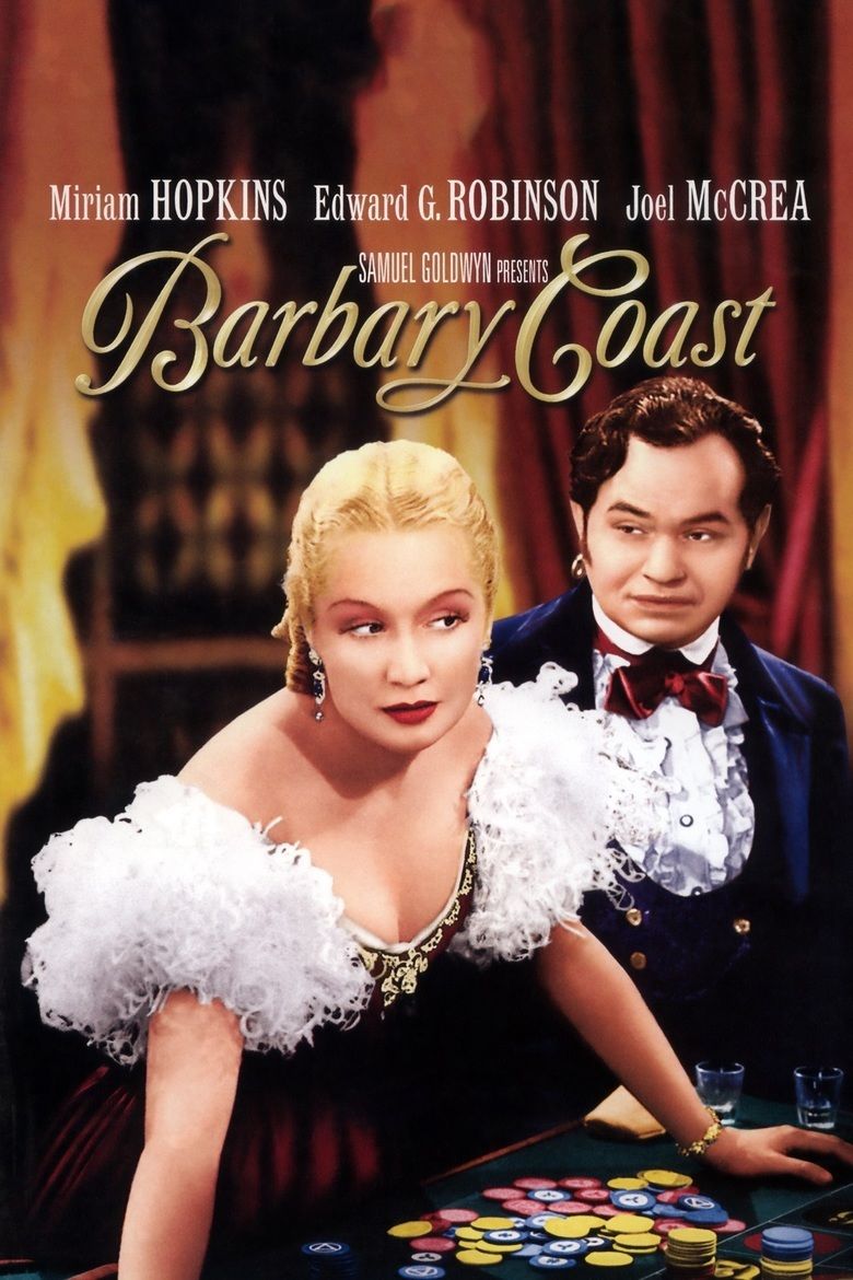 Barbary Coast (film) movie poster