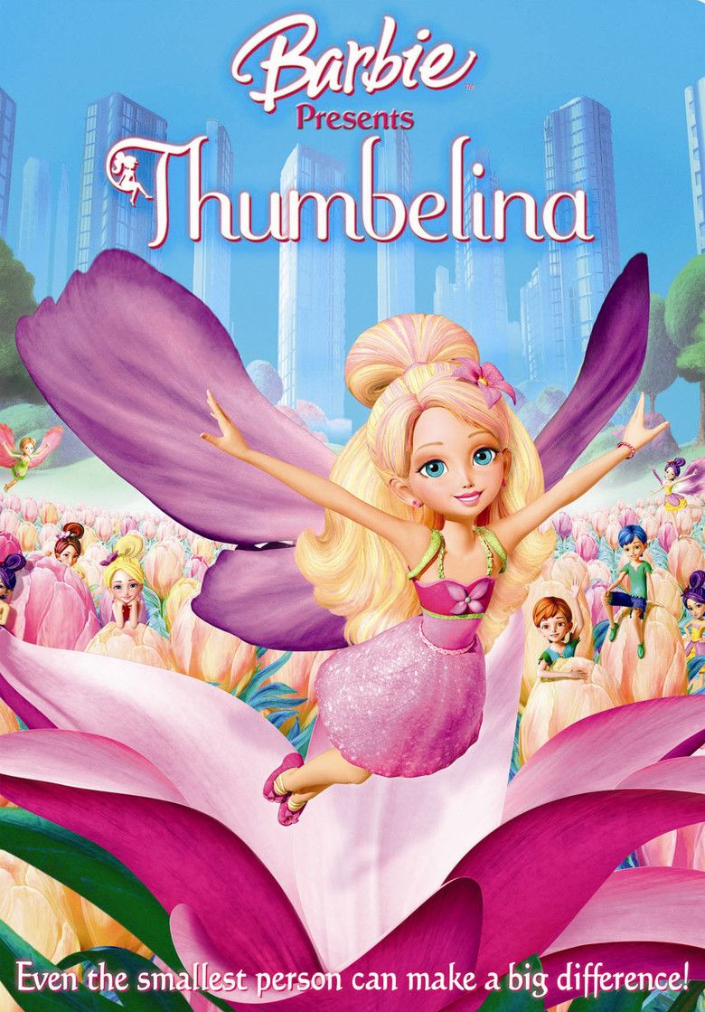 Barbie Thumbelina movie poster
