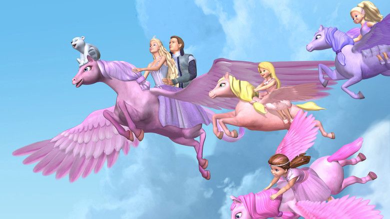Barbie and the Magic of Pegasus movie scenes