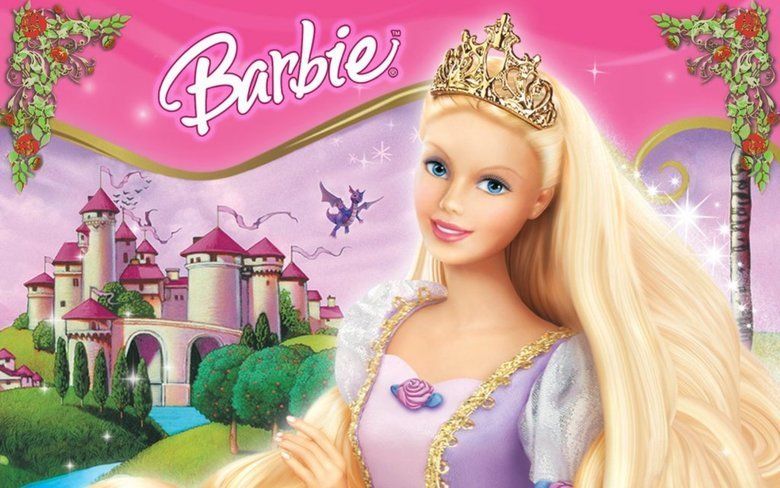 Barbie as Rapunzel movie scenes