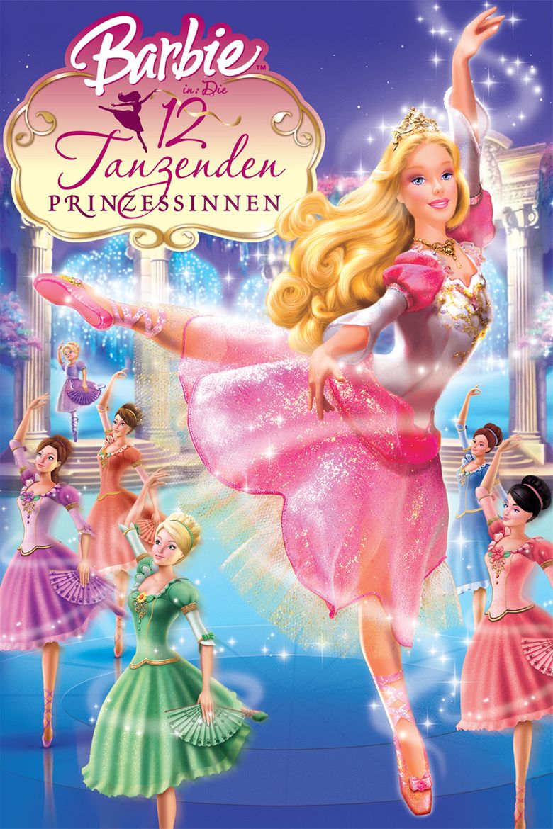 Barbie in the 12 Dancing Princesses movie poster