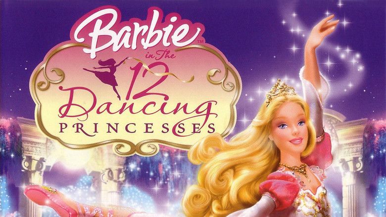 Barbie in the 12 Dancing Princesses movie scenes
