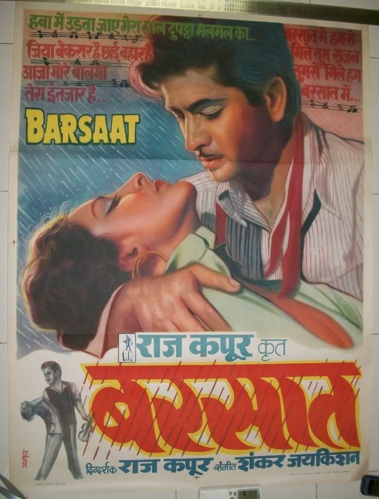 Barsaat (1949 film) movie poster