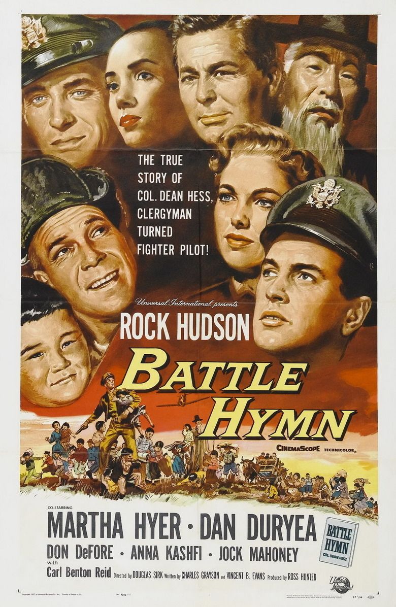 Battle Hymn (film) movie poster