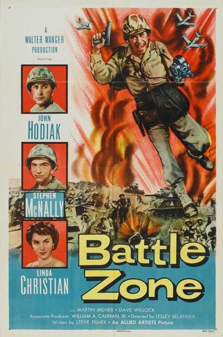 Battle Zone (film) movie poster
