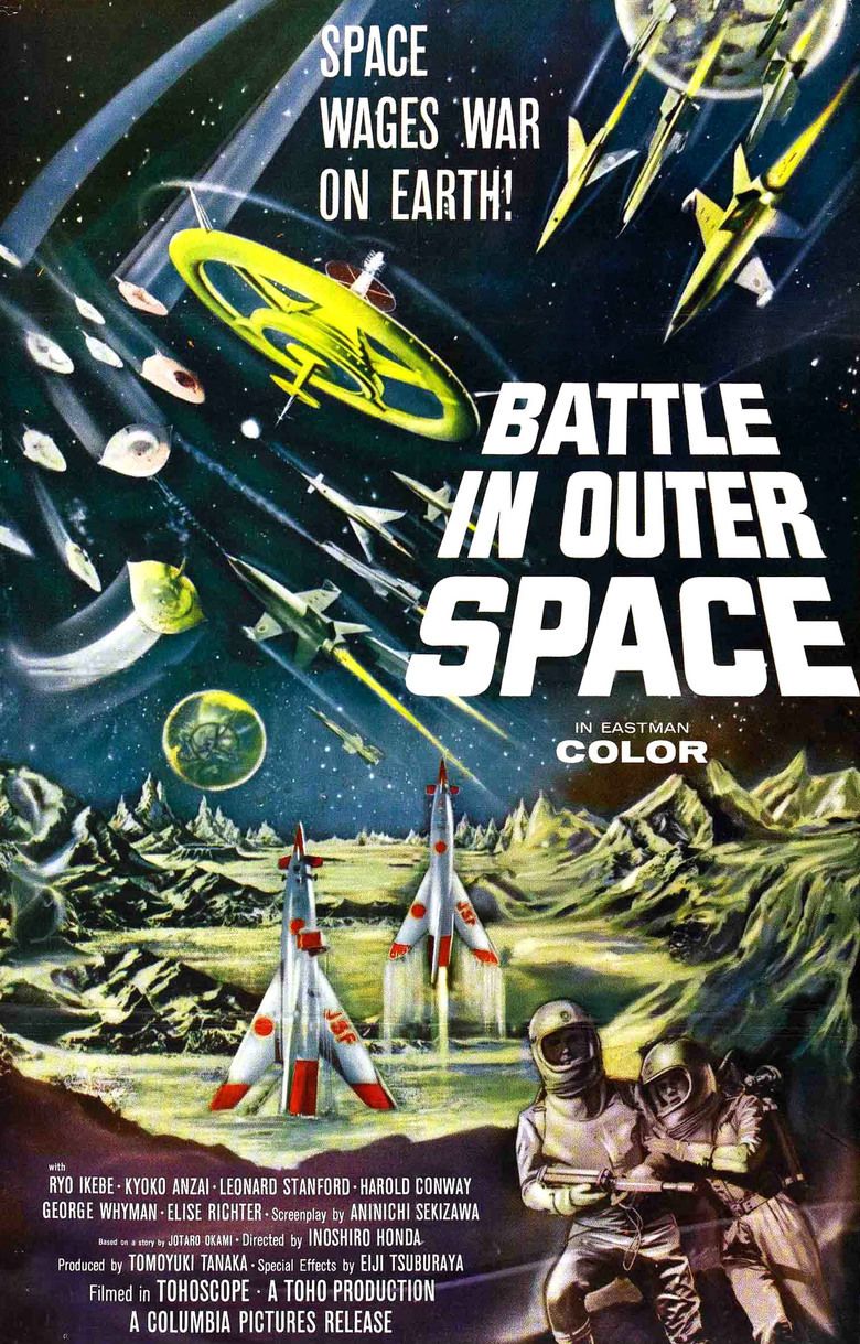 Battle in Outer Space movie poster