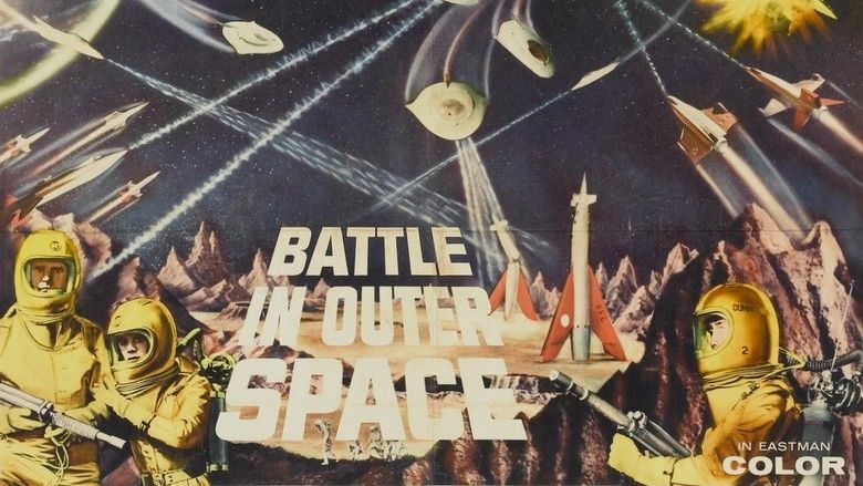 Battle in Outer Space movie scenes