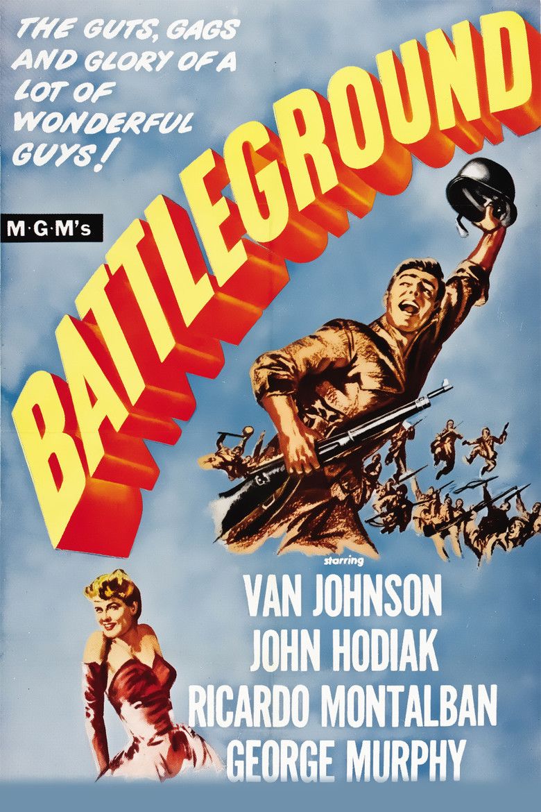Battleground (film) movie poster