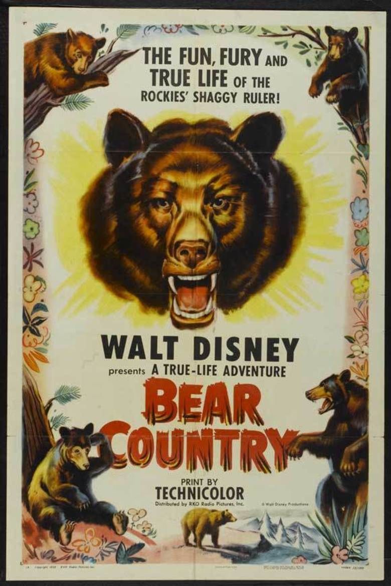 Bear Country (film) movie poster