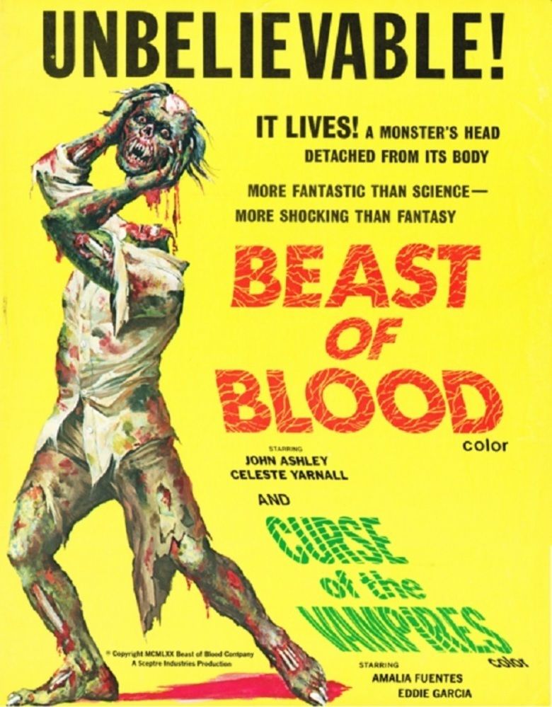 Beast of Blood (film) movie poster
