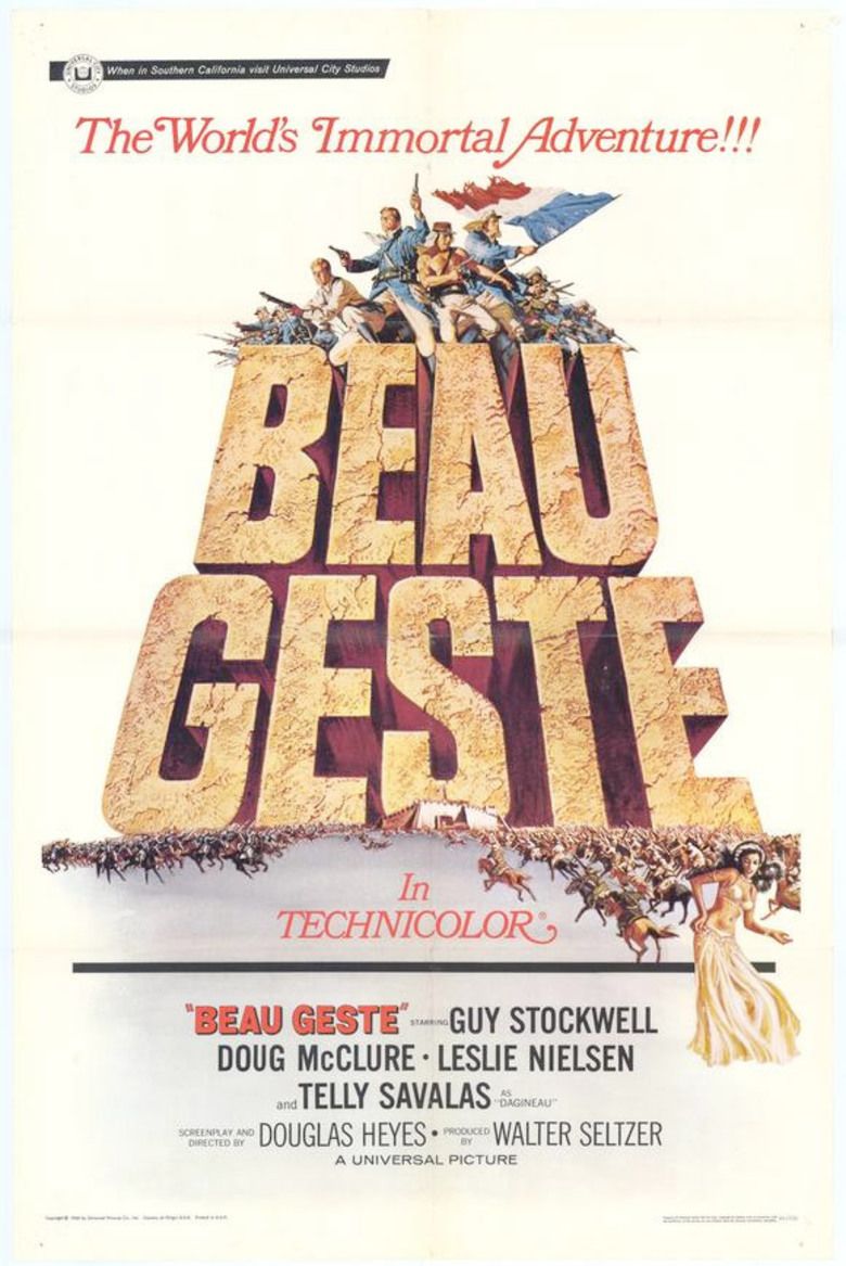 Beau Geste (1966 film) movie poster