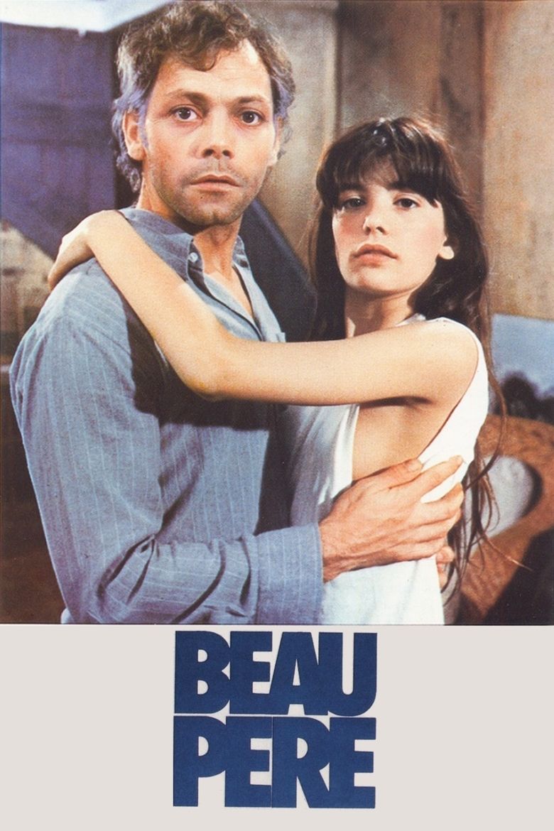 The movie poster of Beau-père (1981) starring Patrick Dewaere as Rémi Bachelier and Ariel Besse as Marion