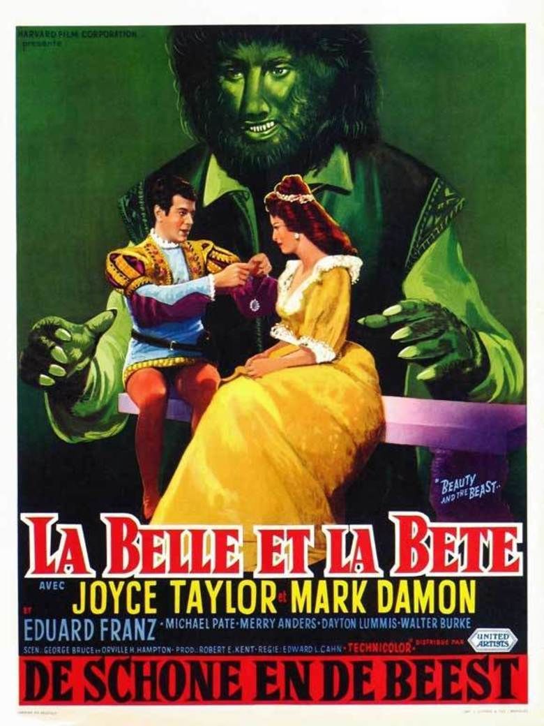 Beauty and the Beast (1962 film) movie poster