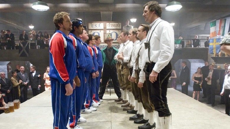 Ralf Moeller, Nat Faxon, Will Forte, Eric Christian Olsen, Gunter Schlierkamp, Philippe Brenninkmeyer, Jay Chandrasekhar, Kevin Heffernan, Steve Lemme, Paul Soter, and Erik Stolhanske in Beerfest