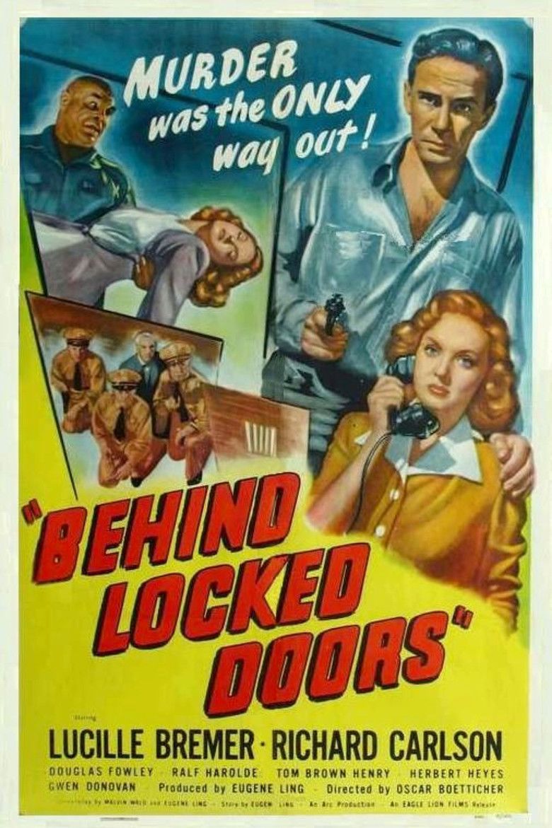Behind Locked Doors movie poster