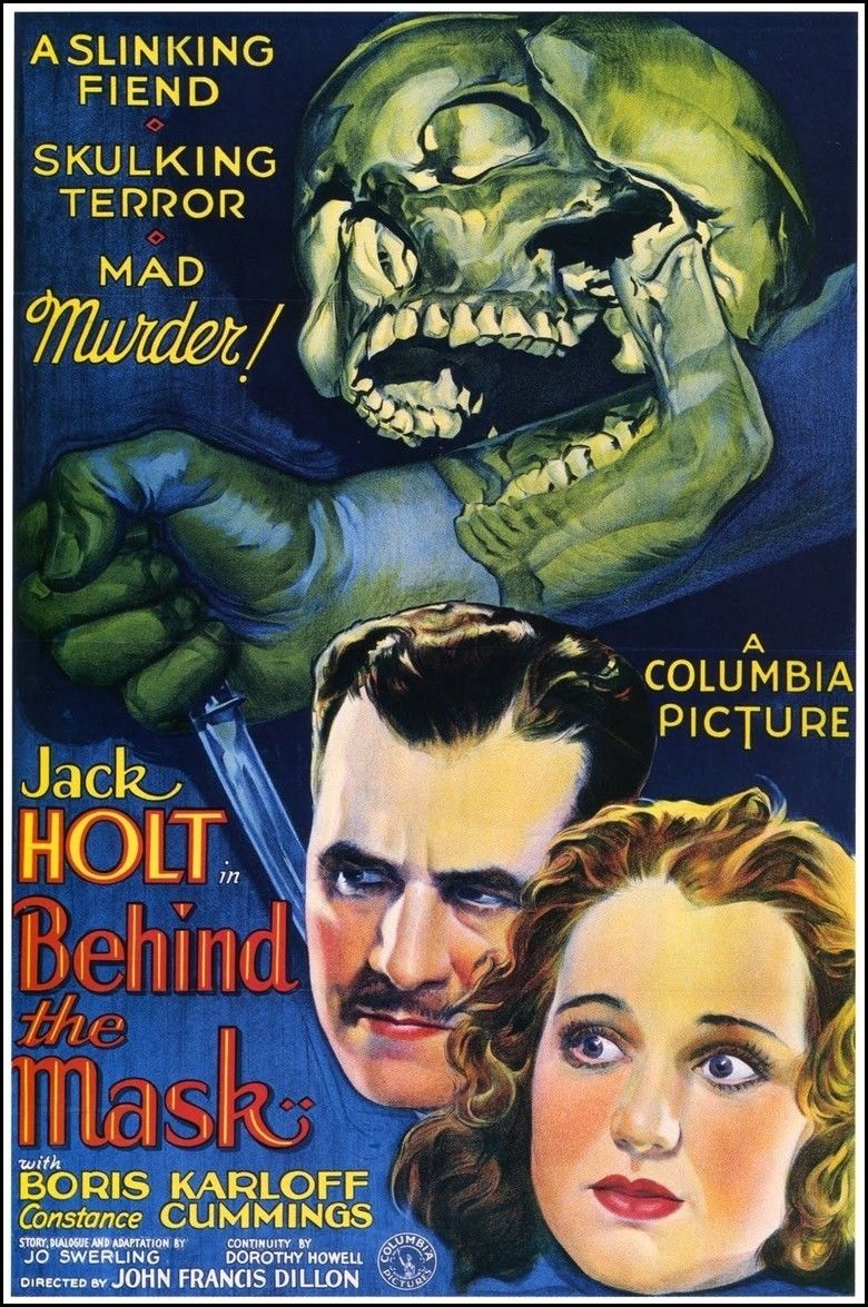 Behind the Mask (1932 film) movie poster