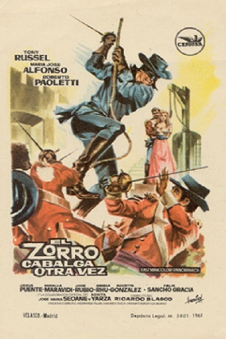 Behind the Mask of Zorro movie poster