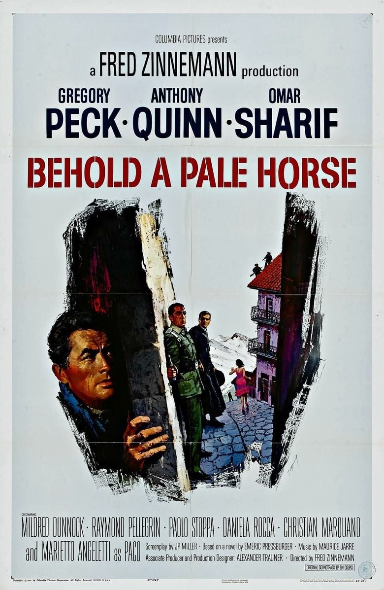 Behold a Pale Horse (film) movie poster